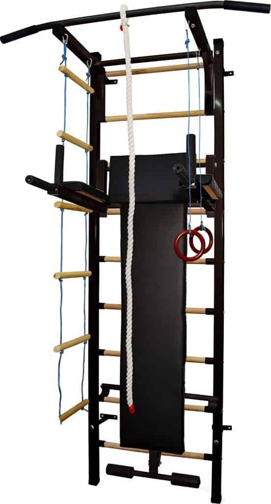 Małpiszon Drabinka gimnastyczna do ćwiczeń czarna Maximus Plus