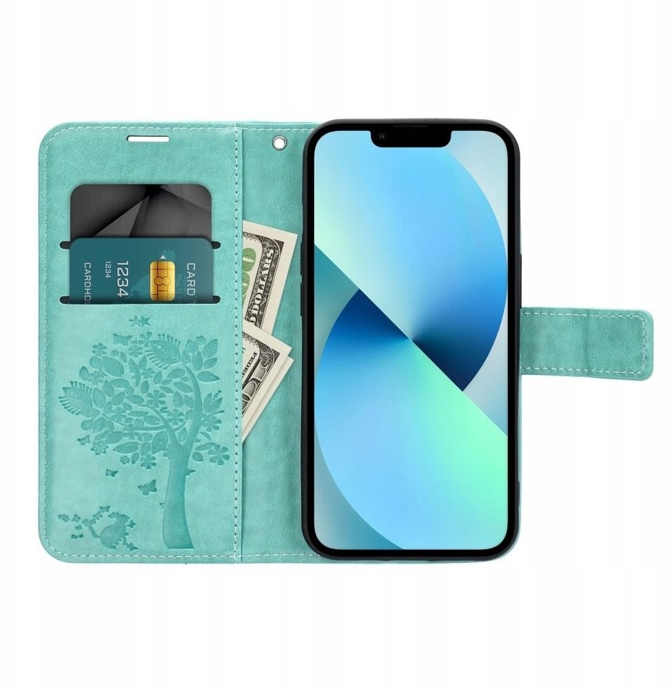 OEM Kabura MEZZO Book do MOTOROLA G56 zielony