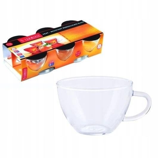 Orion 6 FILIŻANEK CLASSIC ZE SPODKAMI 0,25L