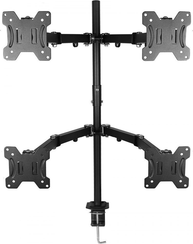 VETOUSON Uchwyt biurkowy na 4 monitory 10" - 27" (VX-24A)