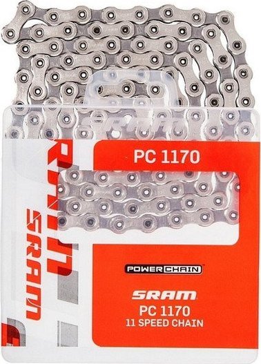 Sram Łańcuch SRAM PC-1170 HP 114 ogniw 11-biegów srebrny PowerLock Uniwersalny