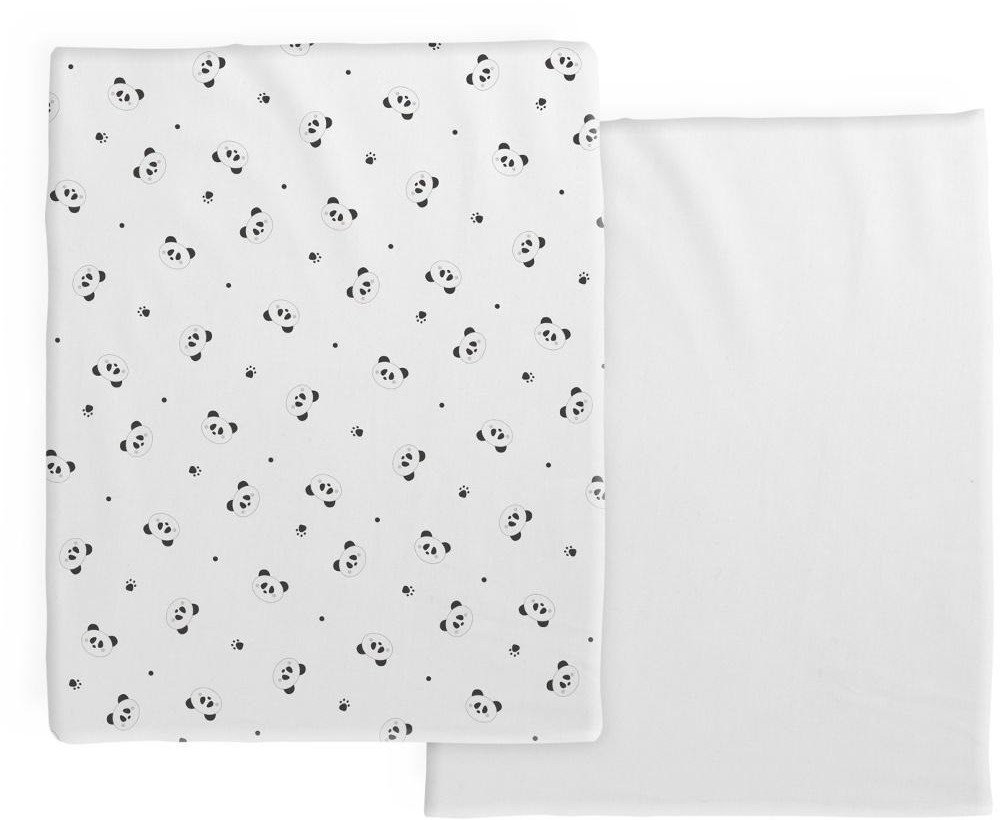 Chicco Prześcieradło do łóżeczka Next2me Panda szt