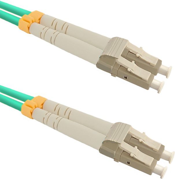 Qoltec Optic Patchcord LC/UPC - LC/UPC MM 50/125 OM4 10m (54347)