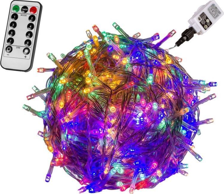 Lampki choinkowe MXSTP 400 LED kolorowe