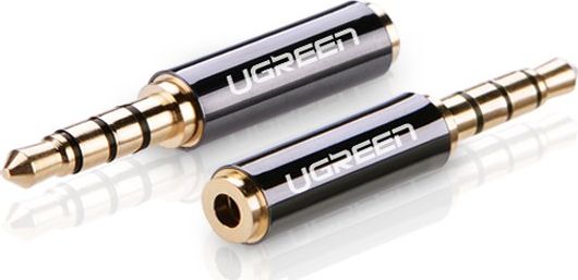 Adapter AV Ugreen Jack 2.5mm - Jack 3.5mm czarny (20502)