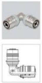 Kisan Kolano zaprasowywane WL 25x25mm - WL30.04.41.40