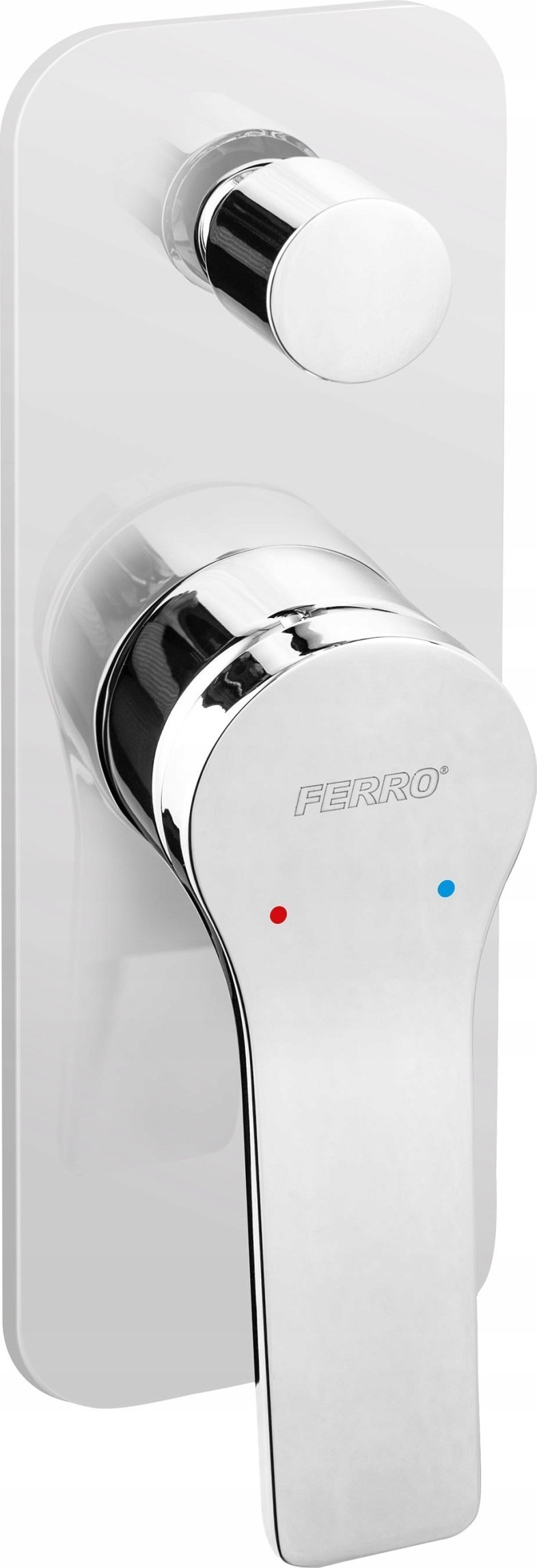Bateria prysznicowa Ferro BSC7P BAT. STRATOS CHROM NATRYSKOWA PODTYNKOWA 2-FUKNKCYJNA // BF.BSC7P