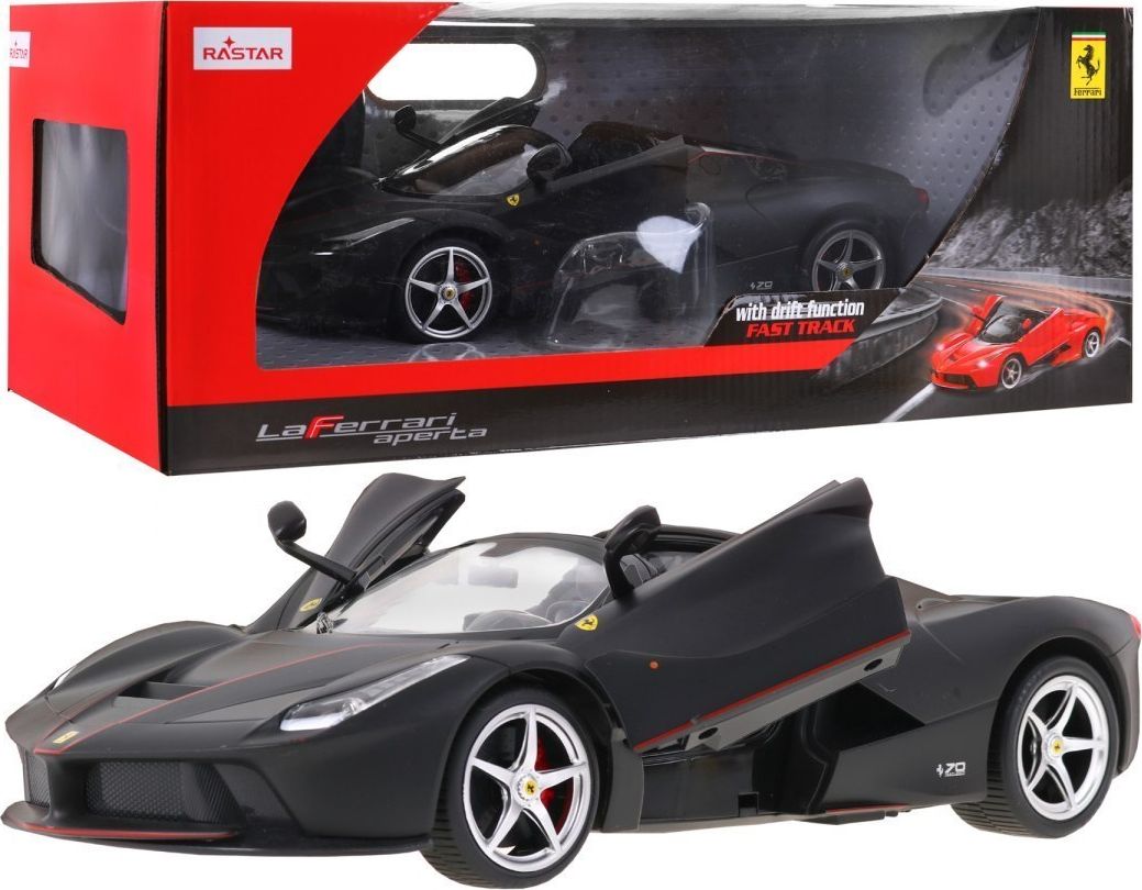 Ramiz Autko R/C Ferrari LaFerrari Aperta czarne 1:14 RASTAR