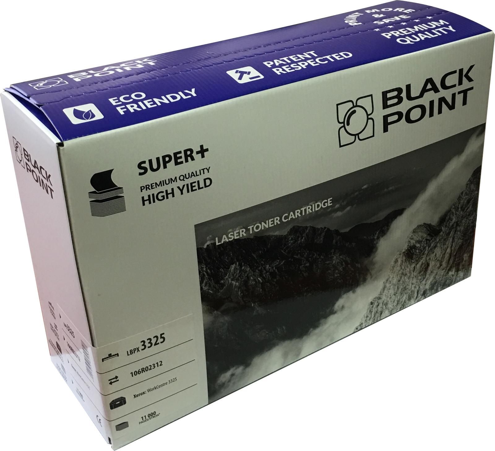 Toner Black Point LBPX3325 Black Zamiennik 106R02312 (BLX03325BCBW)