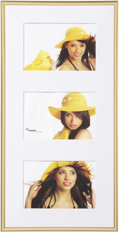 Ramka Walther New Lifestyle, 3x13x18, Złota (KV338G)