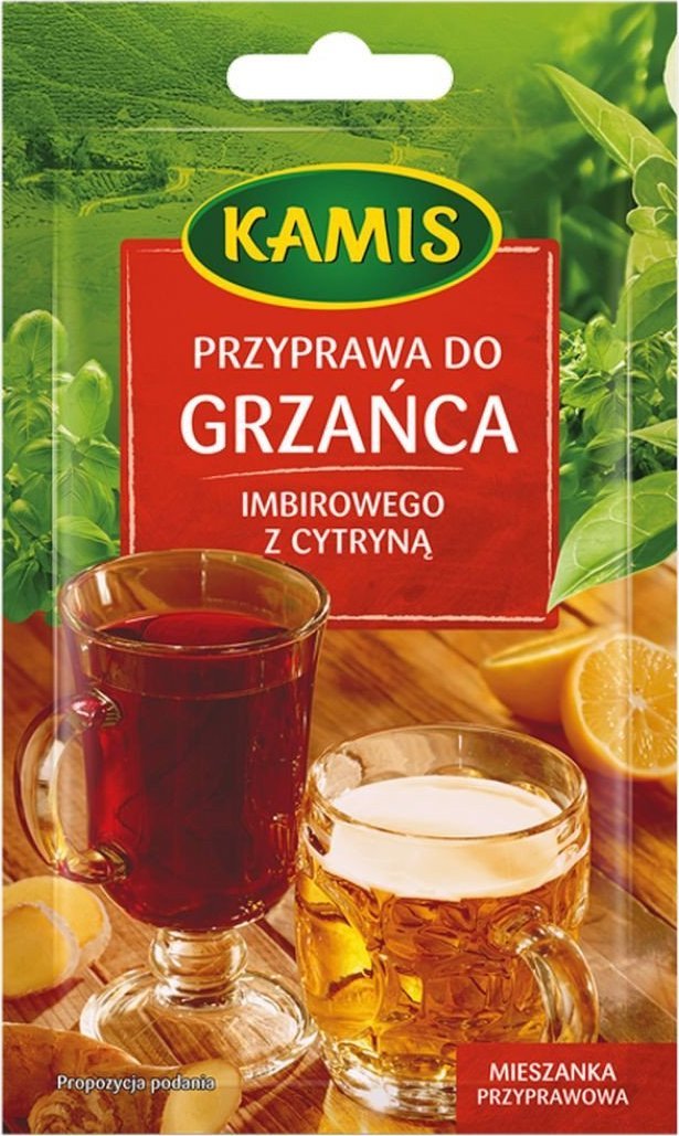Kamis Kamis Przyprawa do grzańca imbirowego z cytryną Mieszanka przyprawowa 25 g
