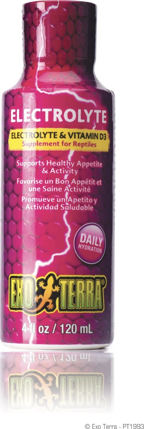 Exo Terra EXO TERRA Elektrolity z D3 w płynie 120ml EX-9938
