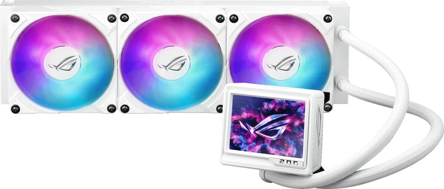Chłodzenie wodne Asus ROG Ryujin III 360 ARGB Extreme White (90RC0132-M0EAY0)