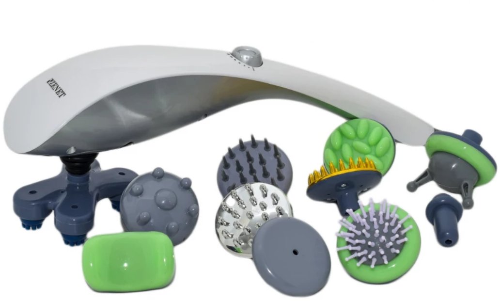 Elektryczny masażer ręczny do ciała wibracyjny Zenet Zet-718