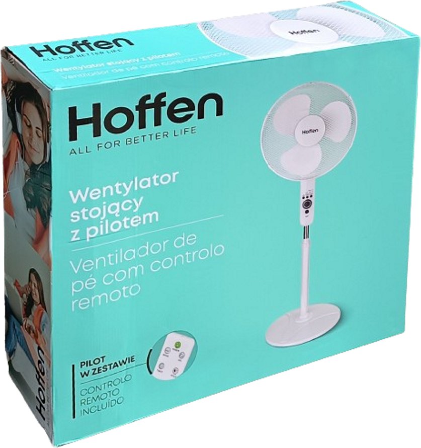 Wiatrak - Wentylator podłogowy Hoffen 45W - Pilot