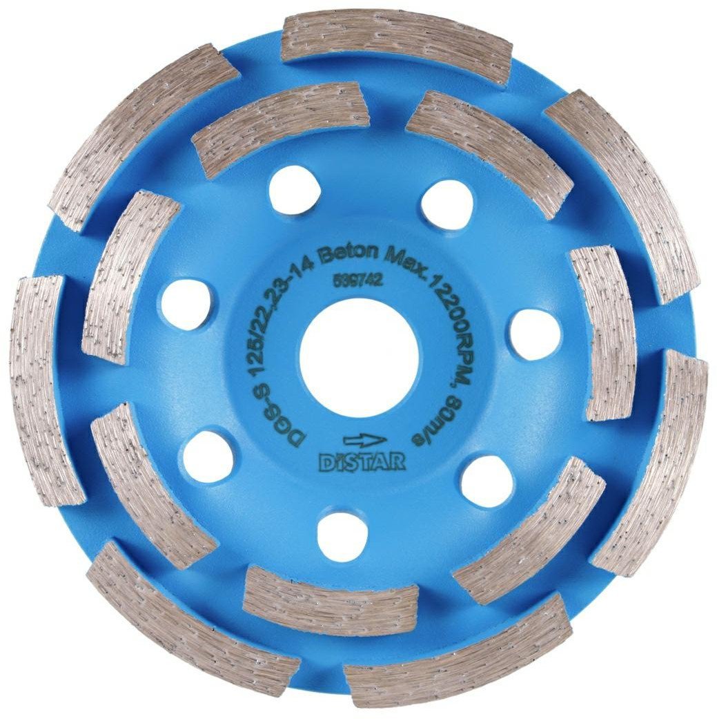 DISTAR POT DISC CONCRETE 125 x 22.23mm