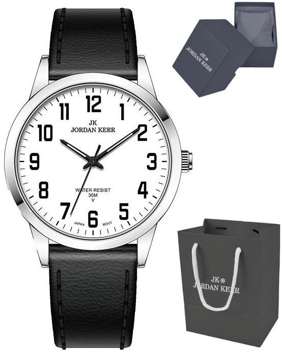 Zegarek Jordan Kerr LG008-03 IPS męski czytelny 44 mm .