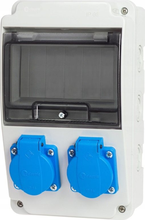 Rozdzielnia Stacjonarna 2 X 230V Bez Zabezpieczeń Rsk002 Adelid