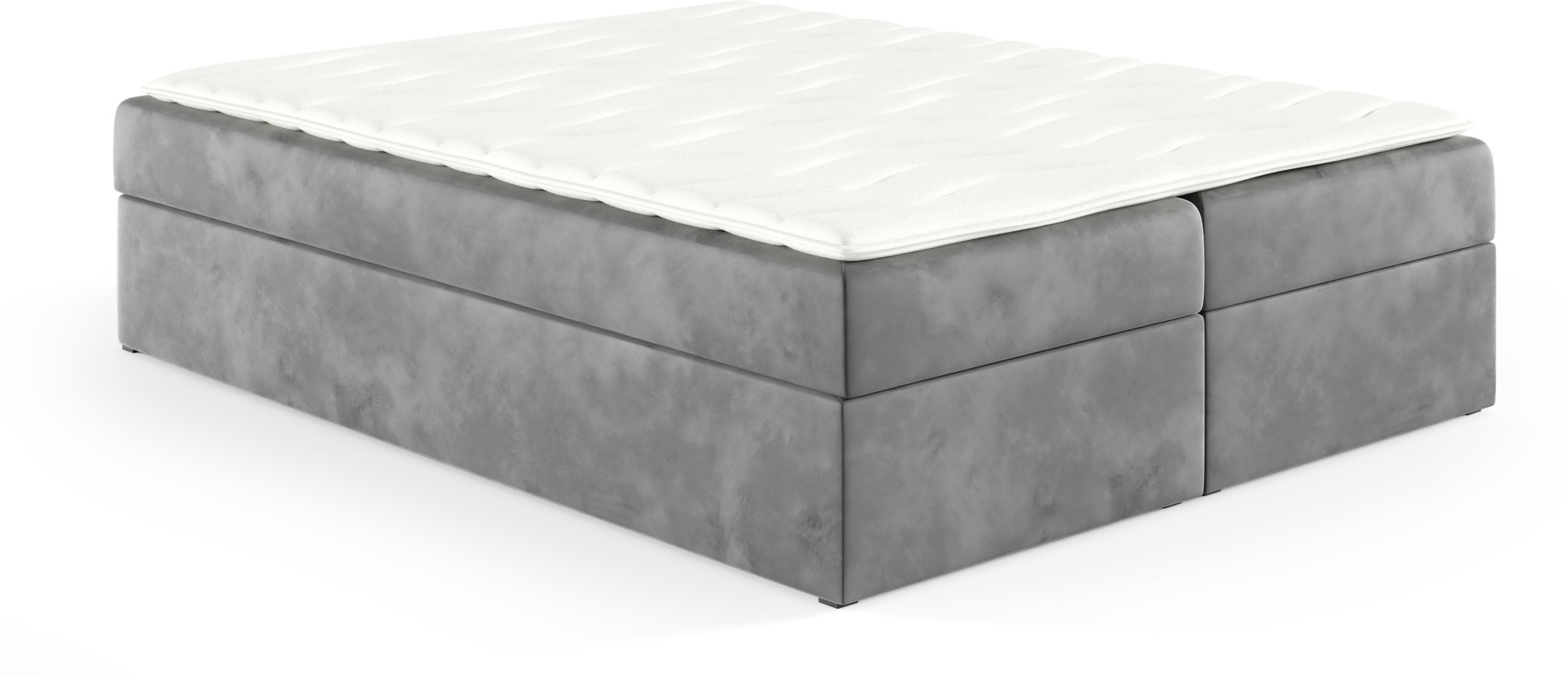 Łóżko kontynentalne Box 180x200 bez nóg ( bez zagłówka) riviera 91