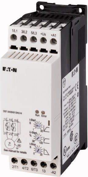 Eaton Softstart 3-fazowy 400VAC 12A 5,5kW/400V Uc 110/230V AC DS7-342SX012N0-N (134929)