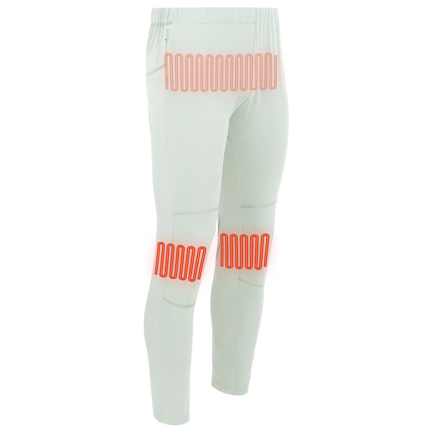 Glovii Ogrzewane spodnie szare r. S