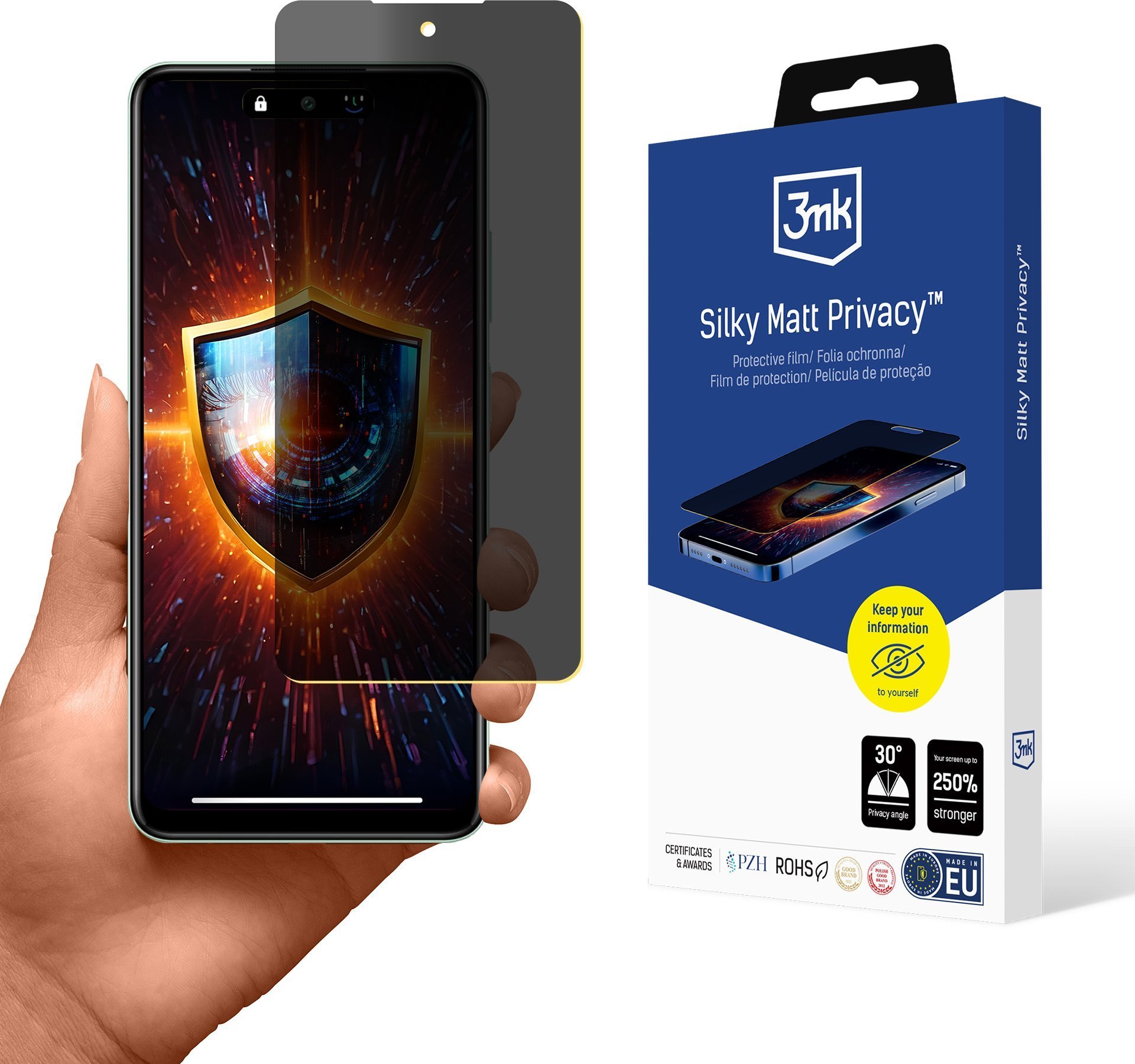 3mk Silky Matt Privacy pro Infinix Smart 8 HD