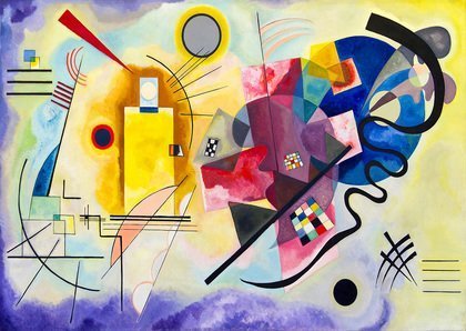 Enjoy Puzzle 1000 el. Żółty-Czerwony-Niebieski, Wassily Kandinsky