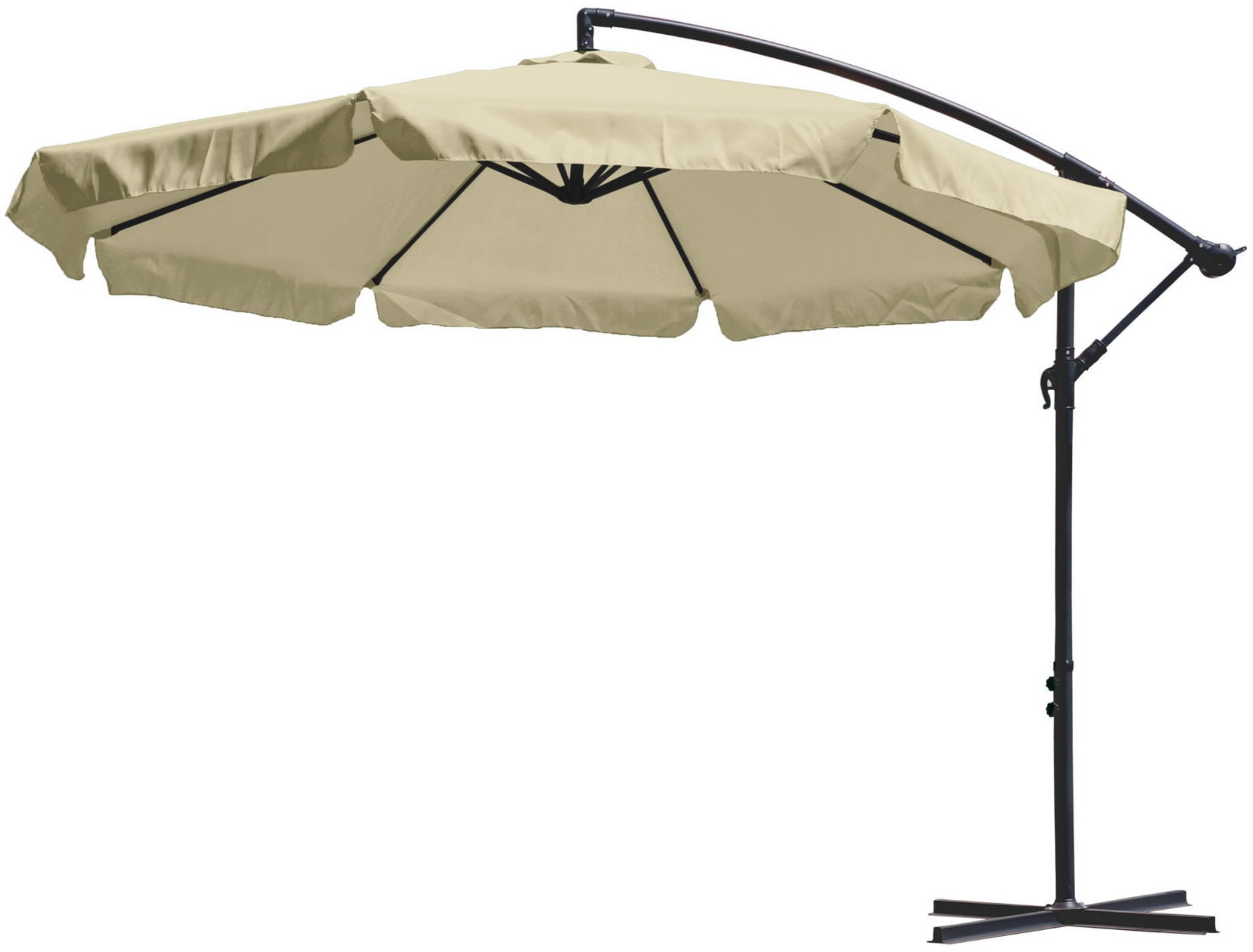 PARASOL OGRODOWY CZAPLA UV 50+ BEŻOWY