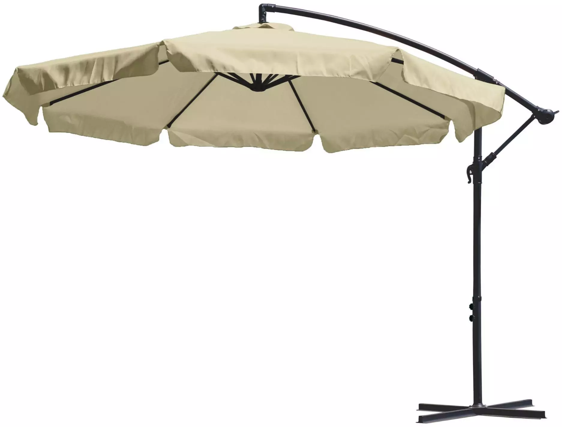 PARASOL OGRODOWY CZAPLA UV 50+ BEŻOWY