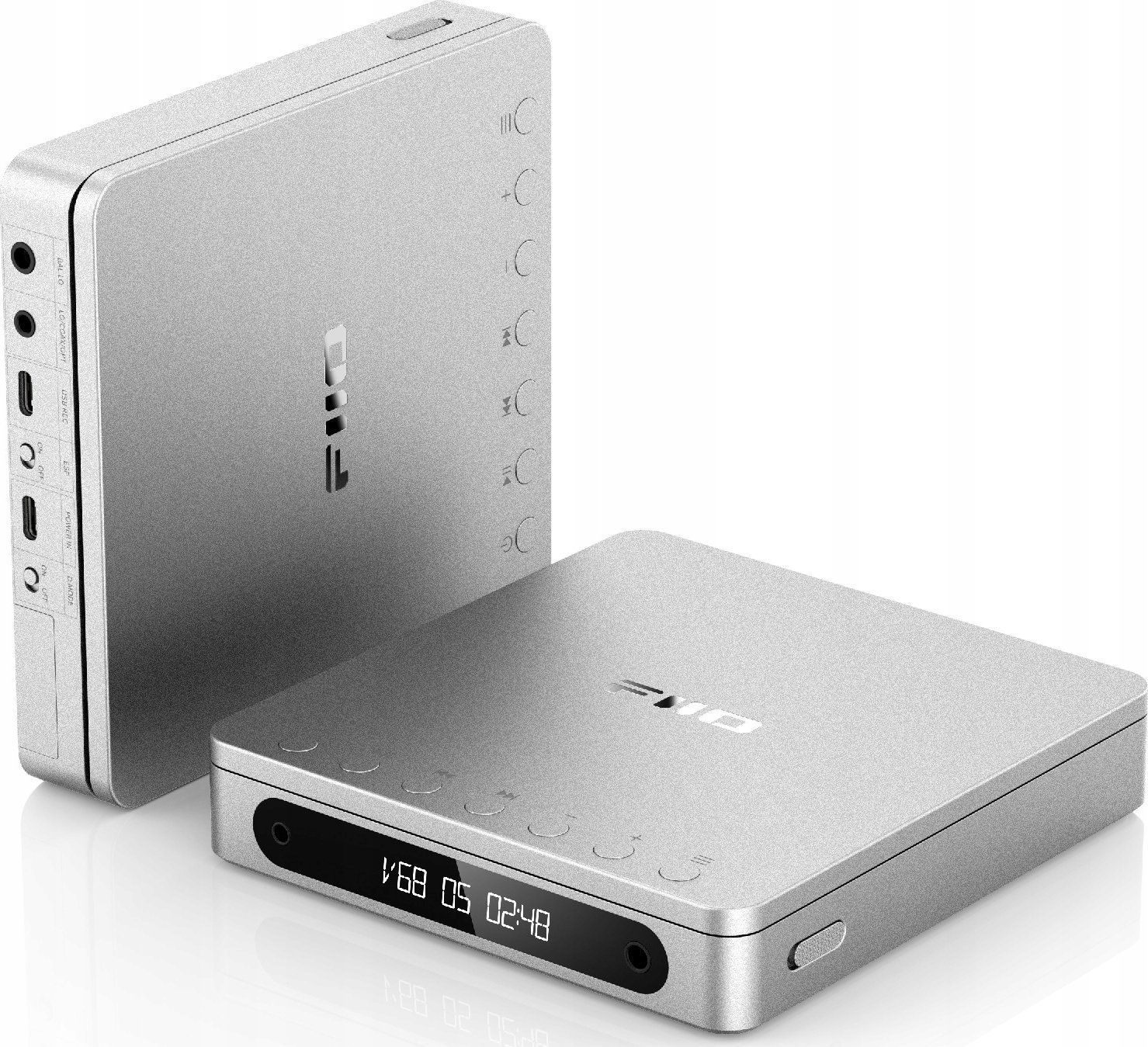 Odtwarzacz CD FiiO FiiO DM13 BT - silver - Przenośny odtwarzacz CD z Bluetooth