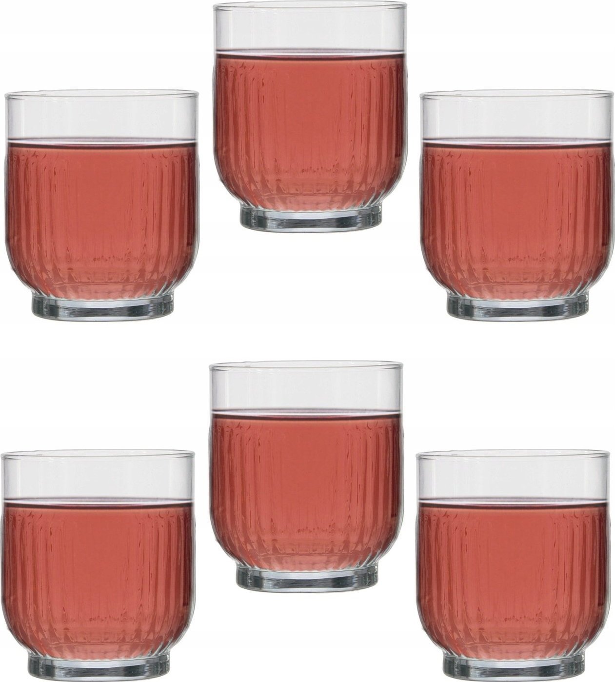 Kadax KADAX Szklanki 330ml Do Drinków Napojów Soku 6szt