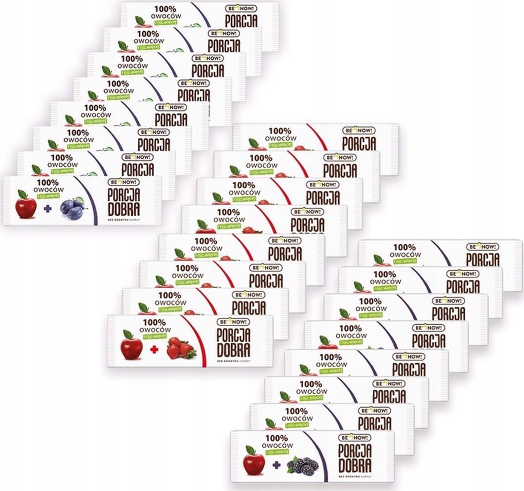 10POS Porcja Dobra baton MIX 3 smaków 16 g x 24 sztuk