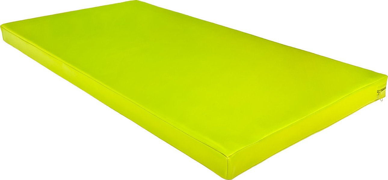 UnderFit Materac gimnastyczny UNDERFIT 120 x 60 x 6 cm twardy seledynowy