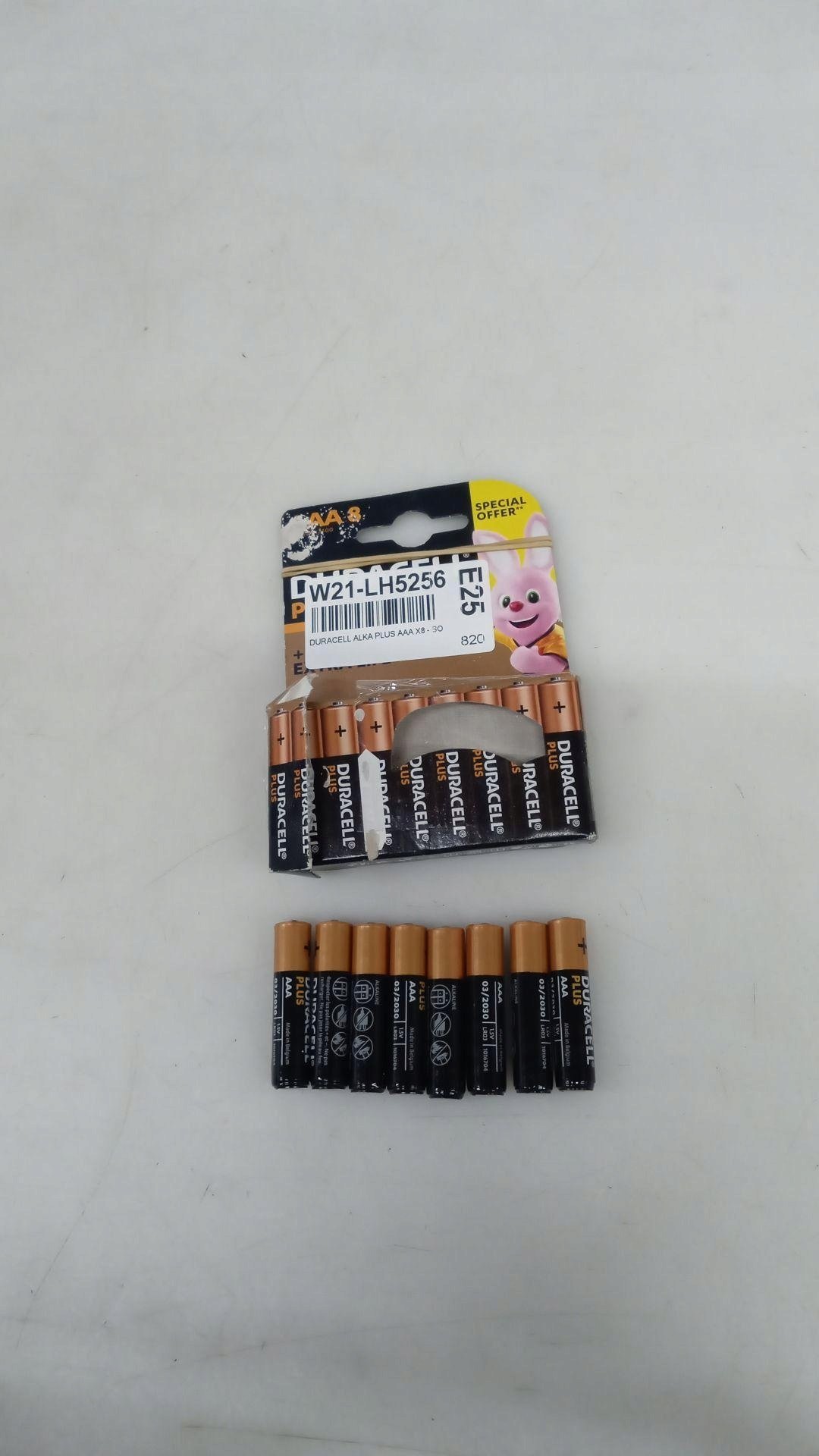 Duracell Bateria Plus Power AAA alkaline 8szt/pak