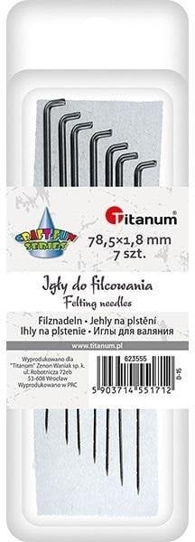Igły do filcowania na sucho 78,5x1,8mm 7szt