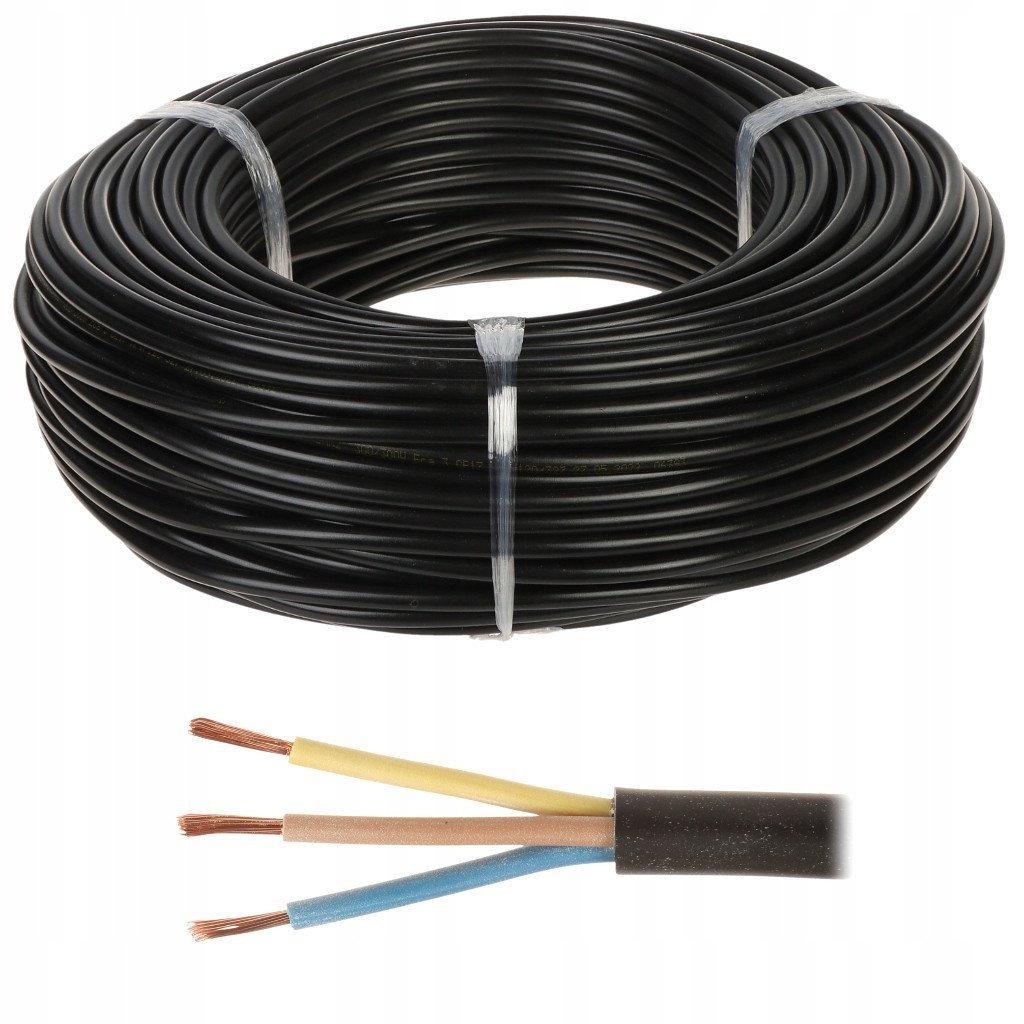 KABEL ELEKTRYCZNY OMY-3X1.5/B