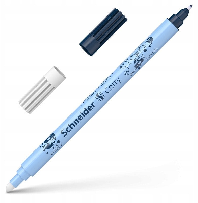 Display wymazywaczy do atramentu SCHNEIDER Corry, 60 szt., mix kolorów