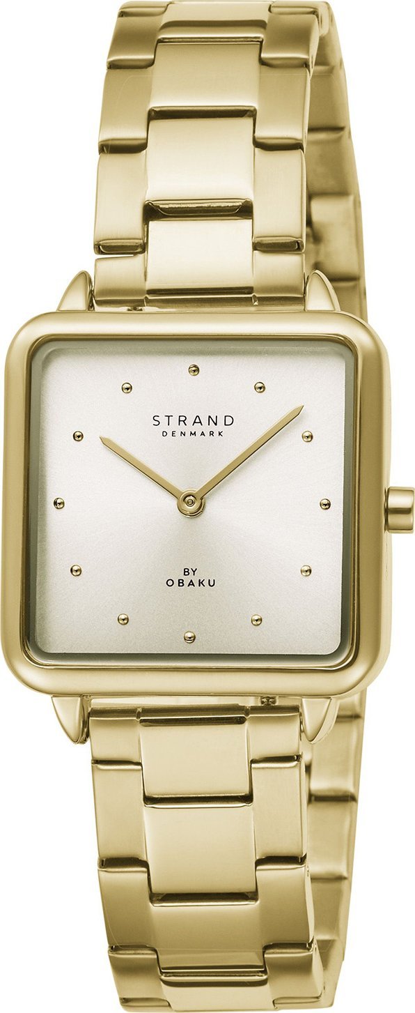 Zegarek Strand Zegarek damski Strand S718LXGGSG złoty