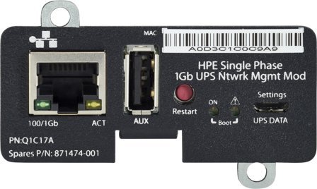 HP HPE Single Phase 1Gb UPS with Network Management Module