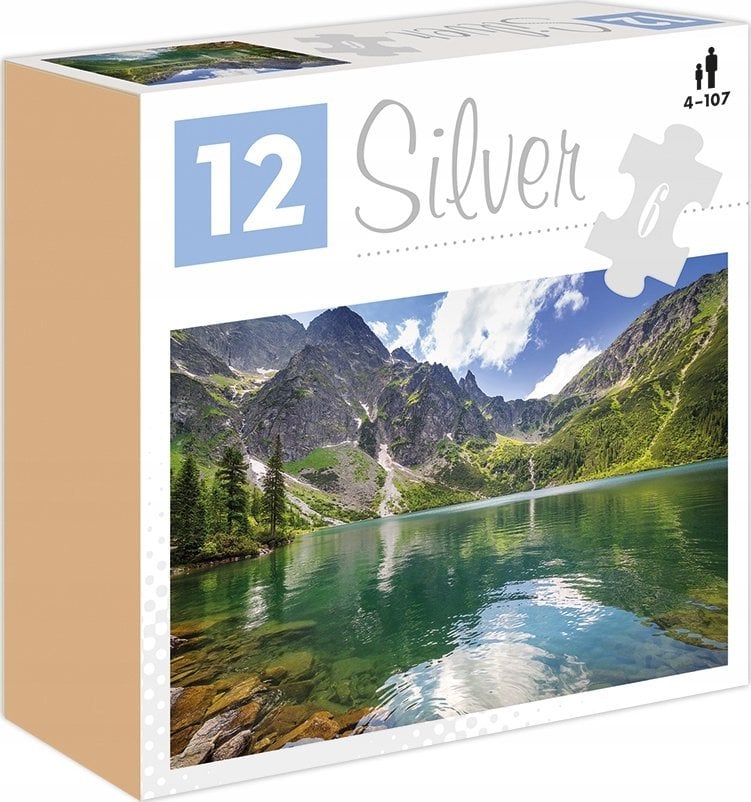 Alexander Silver Puzzle Morskie oko 6 elementów
