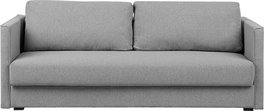Beliani Sofa rozkładana jasnoszara EKSJO
