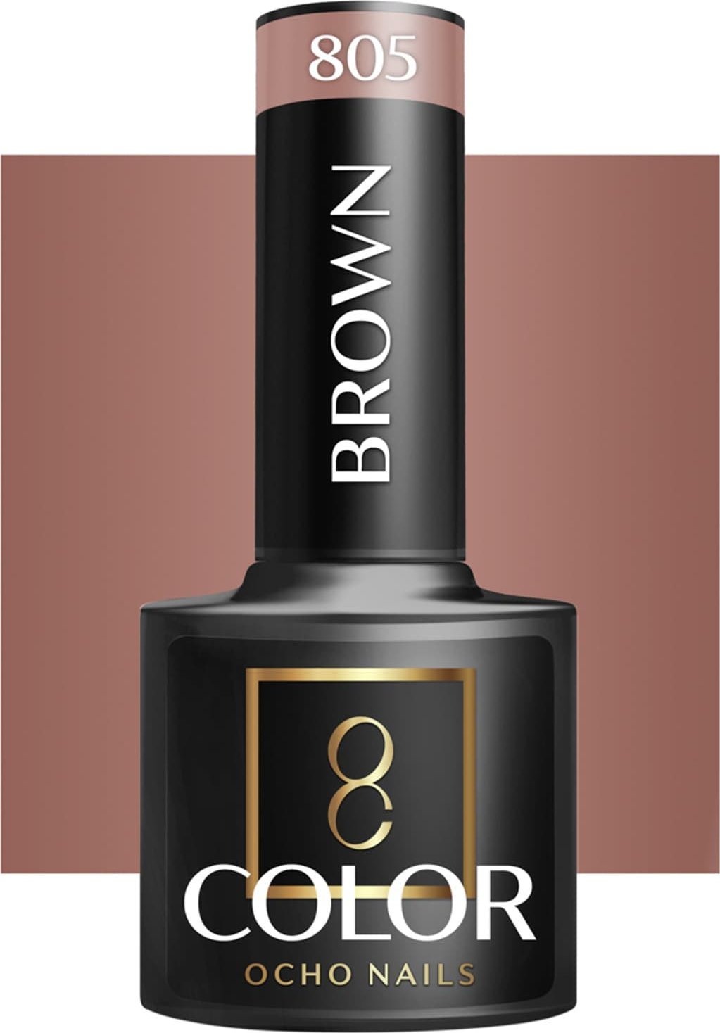 Activeshop OCHO NAILS Lakier hybrydowy brown 805 -5 g