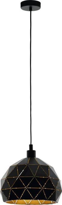 Lampa wisząca EGLO Lampa sufitowa czarna Eglo ROCCAFORTE 97841