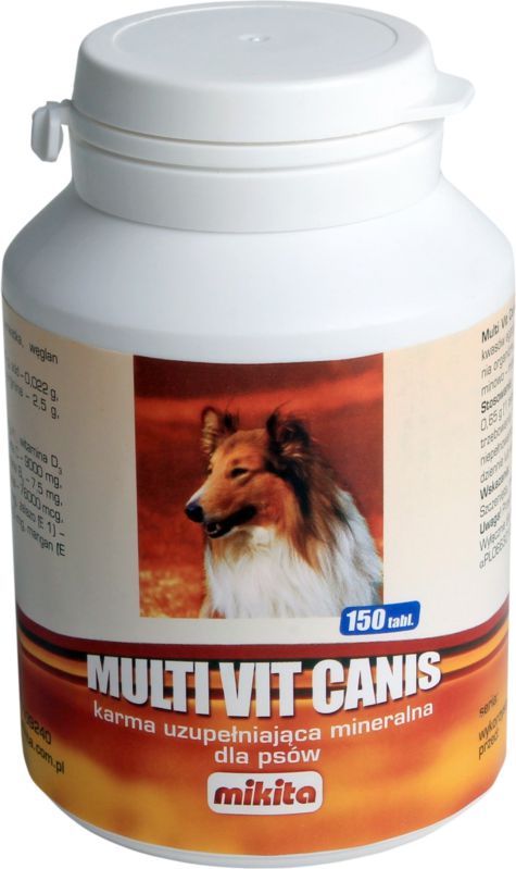 MIKITA MULTI VIT CANIS 150szt