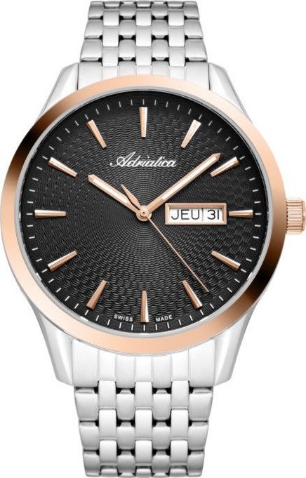 Zegarek Adriatica Zegarek męski Adriatica A8327.R116Q srebrny