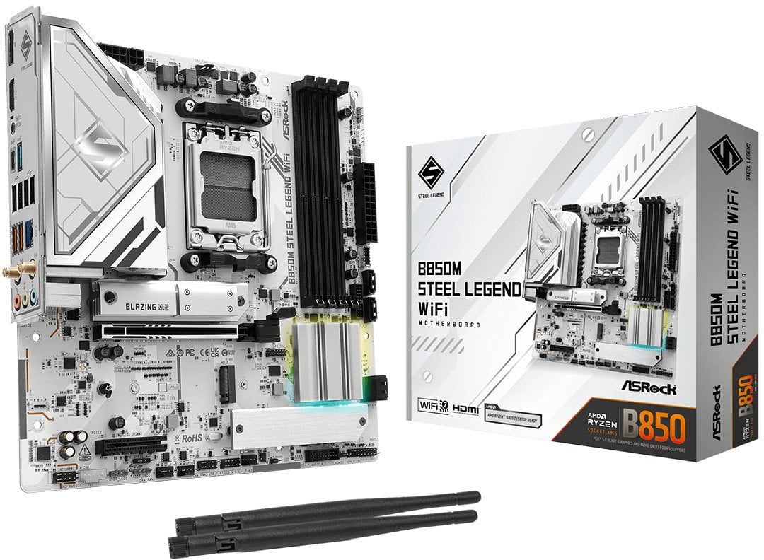 Płyta główna ASRock B850M STEEL LEGEND WIFI