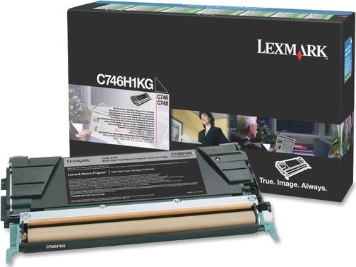 Toner Lexmark C746H3KG Black Oryginał (C746H3KG)