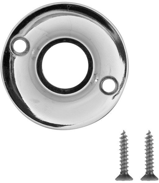 LATERAL HOLDER D16.2 HOLES.SCREW. CHROME