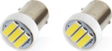 AMiO Żarówki LED STANDARD BA9s 3xSMD 7020 12V