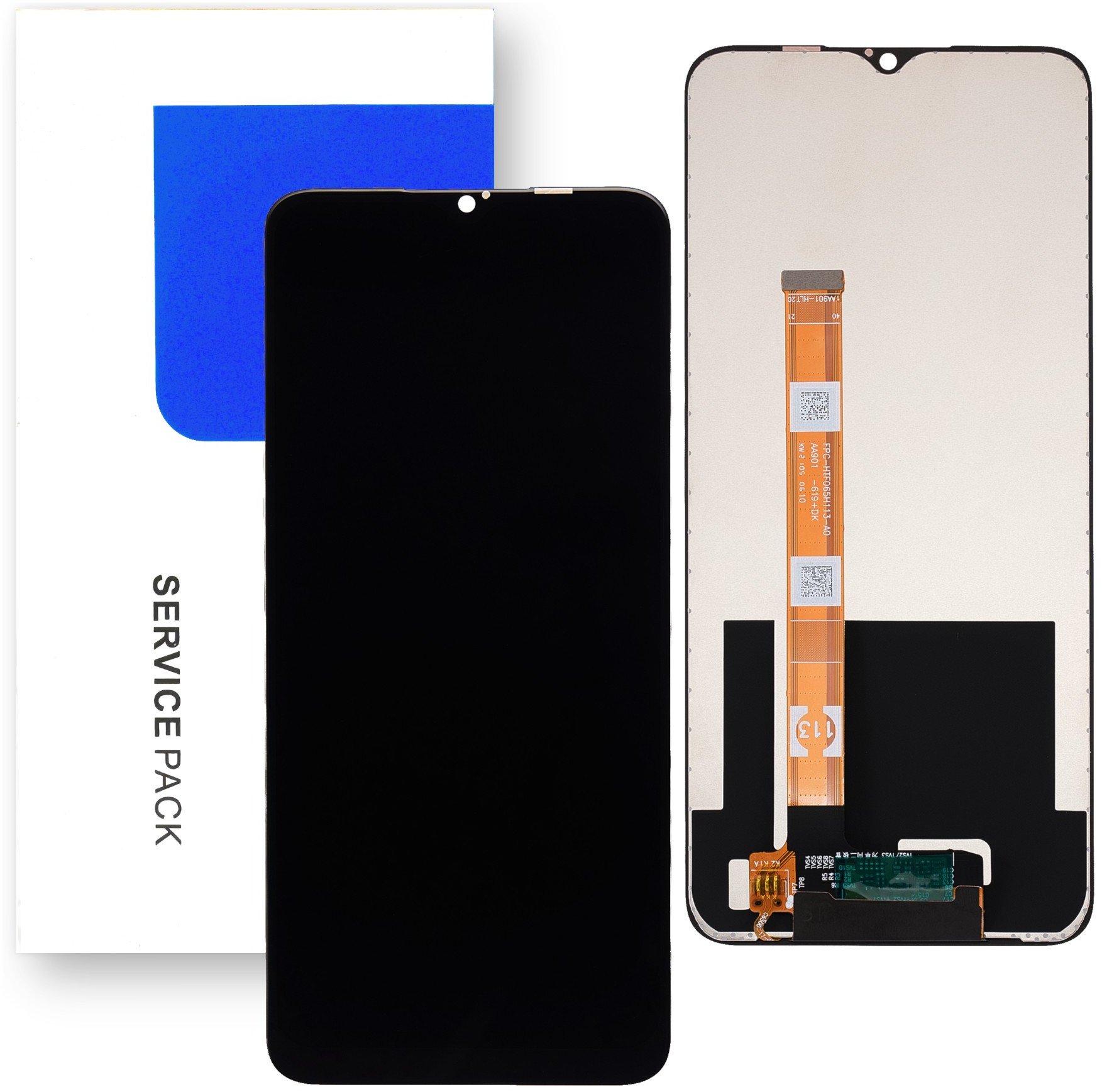 Wyświetlacz do Realme 6i Service Pack LCD RMX2040 Ekran Oryginał Mobilepart